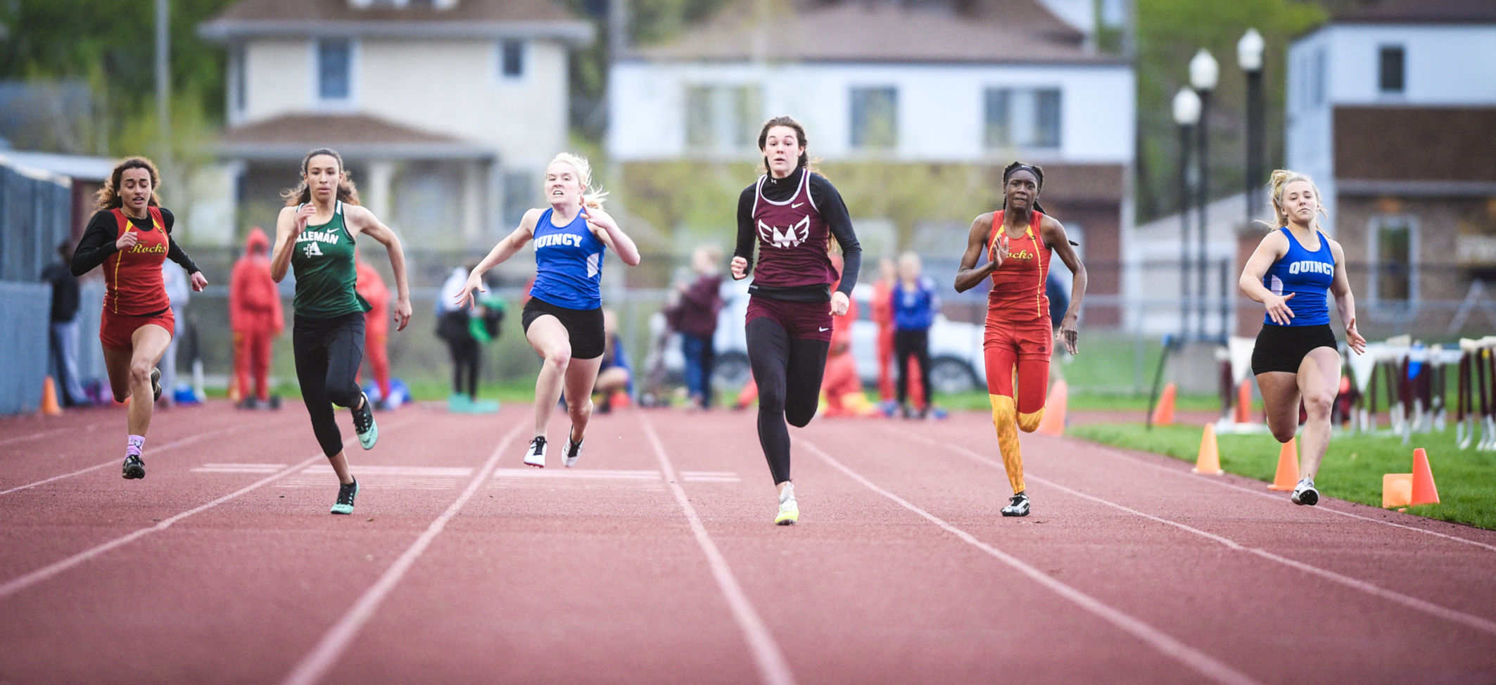 Western Big 6 Conference girls track meet